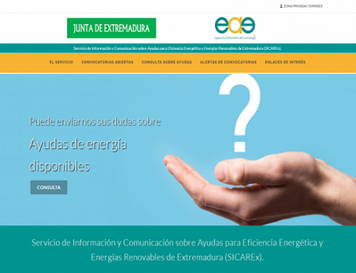 Extremadura pone en marcha un Servicio de Información sobre Ayudas para Eficiencia Energética y Energías Renovables