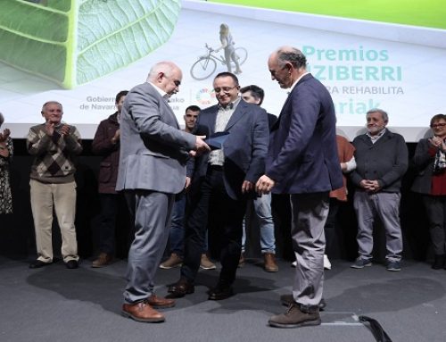 La rehabilitación energética de un edificio en el barrio pamplonés de Azpilagaña, galardonada con el III Premio Biziberri