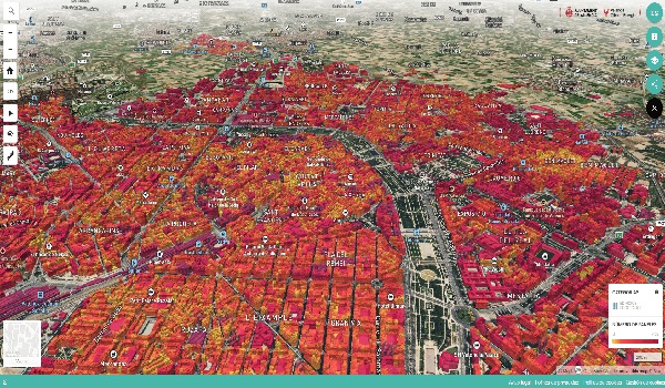 Mapa solar valencia