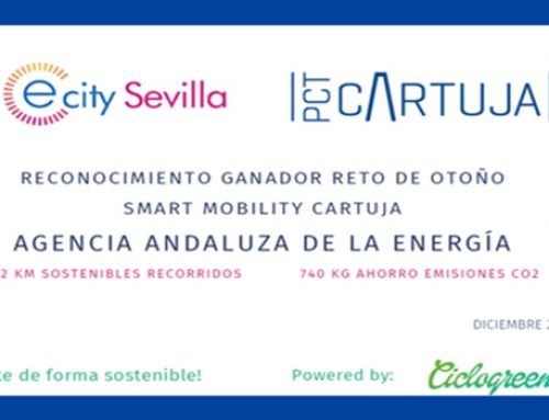 Los trabajadores de la Agencia Andaluza de la Energía ganan el reto de otoño de Smart Mobility Cartuja