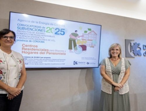La Diputación de Córdoba destina 300.000 euros a la eficiencia energética de residencias y hogares del pensionista