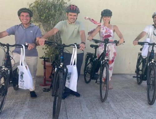 La Diputación de Málaga fomenta la movilidad sostenible entre su personal con el préstamo de bicicletas eléctricas