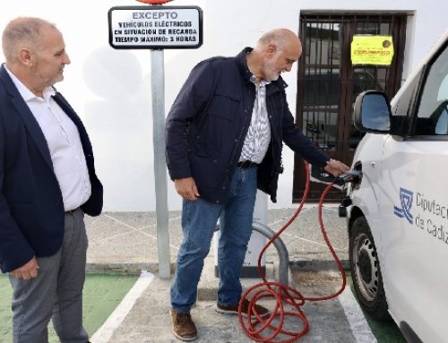 La Diputación de Cádiz instala 30 estaciones públicas de recarga de vehículos eléctricos en municipios pequeños