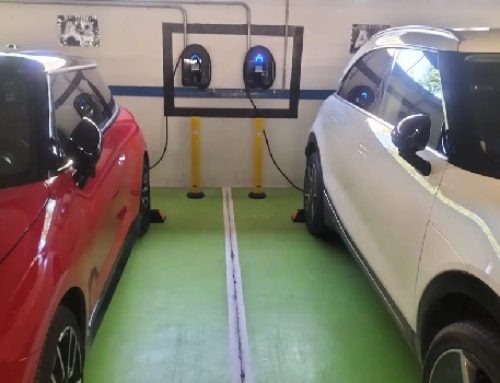 La Diputación de Málaga instala 16 puntos de recarga para fomentar el uso de vehículos eléctricos entre su personal